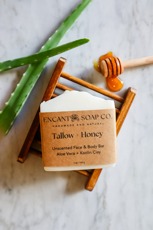 Tallow + Honey Facial & Body Bar