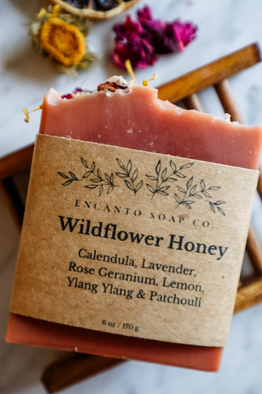 Wildflower Honey - Calendula,  Lavender, Rose Geranium, Lemon, Ylang Ylang & Patchouli